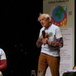 Frau Vanessa Iriowen, Nelson Momoh, Prof. Dr. Wolfgang Roth, Timm Köhler (Moderation)